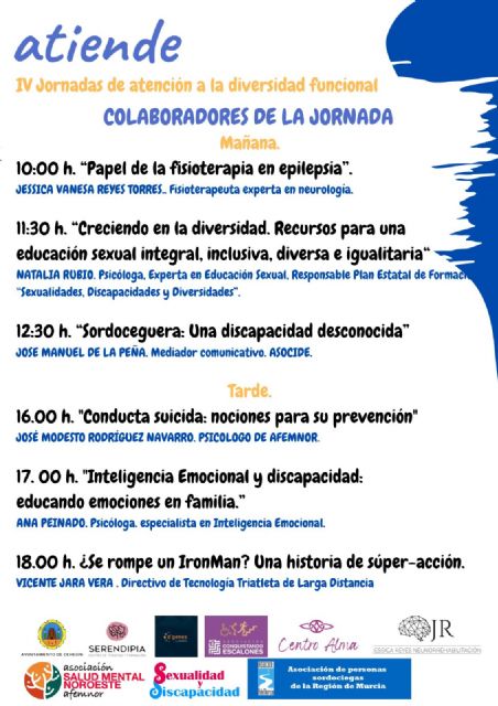 Presentadas las  IV Jornadas de Atención a la Diversidad Funcional ATIENDE - 4, Foto 4