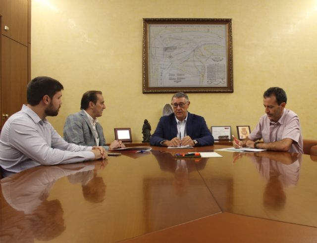 El presidente de la CHS mantiene una reunión de trabajo con el alcalde de Ulea - 1, Foto 1