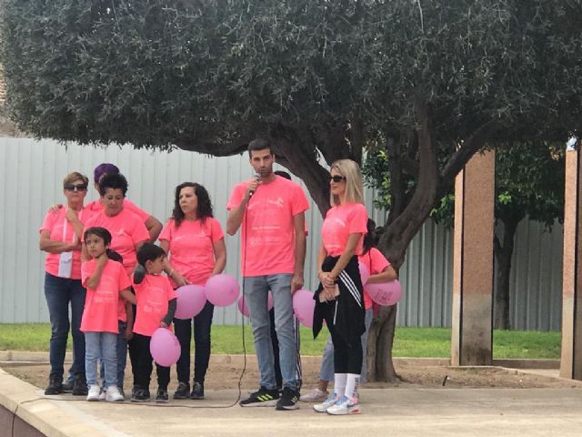 Alguazas se tiñe de rosa en su IX marcha solidaria contra el cáncer - 1, Foto 1