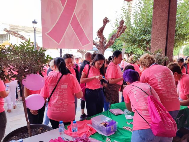 Alguazas se tiñe de rosa en su IX marcha solidaria contra el cáncer - 2, Foto 2