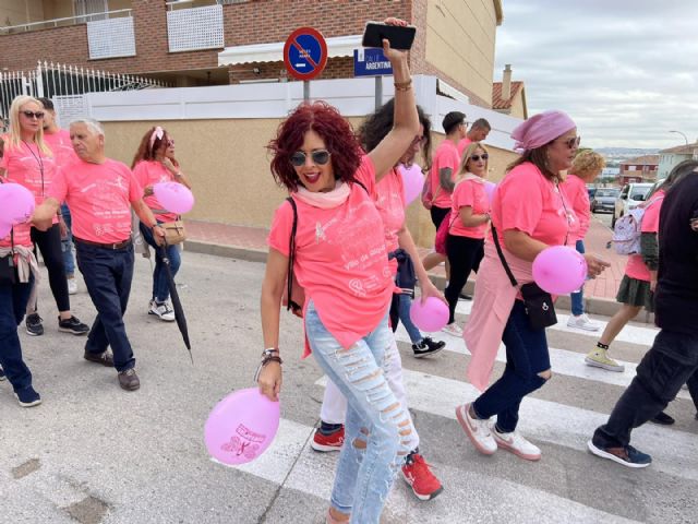 Alguazas se tiñe de rosa en su IX marcha solidaria contra el cáncer - 3, Foto 3