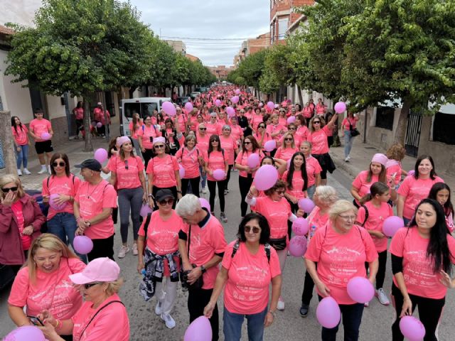 Alguazas se tiñe de rosa en su IX marcha solidaria contra el cáncer - 5, Foto 5
