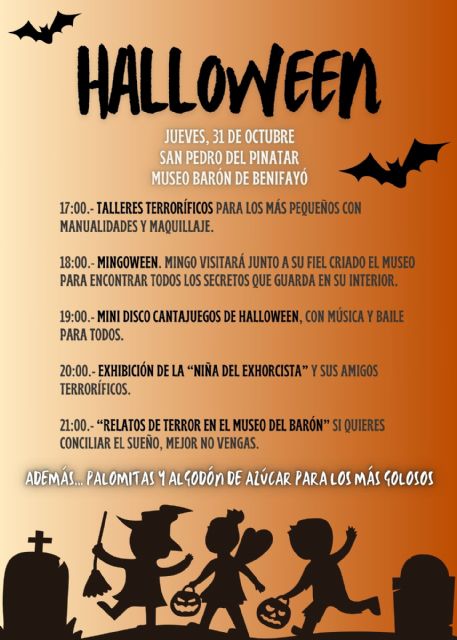 Talleres, cantajuegos o relatos de terror para celebrar Halloween en San Pedro del Pinatar - 2, Foto 2