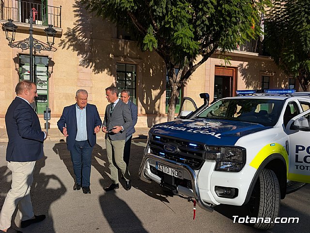 Totana refuerza la vigilancia rural con un nuevo vehículo policial todoterreno - 1, Foto 1
