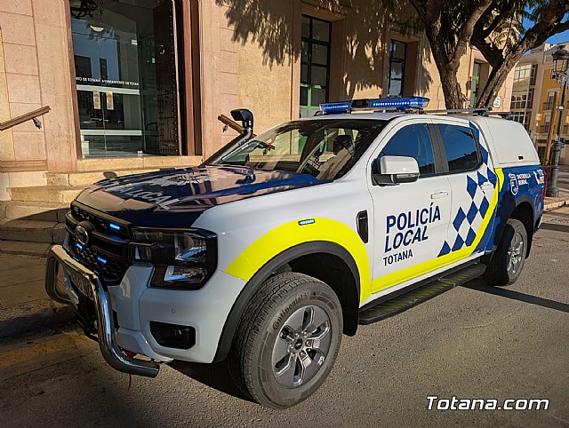 Totana refuerza la vigilancia rural con un nuevo vehículo policial todoterreno - 3, Foto 3