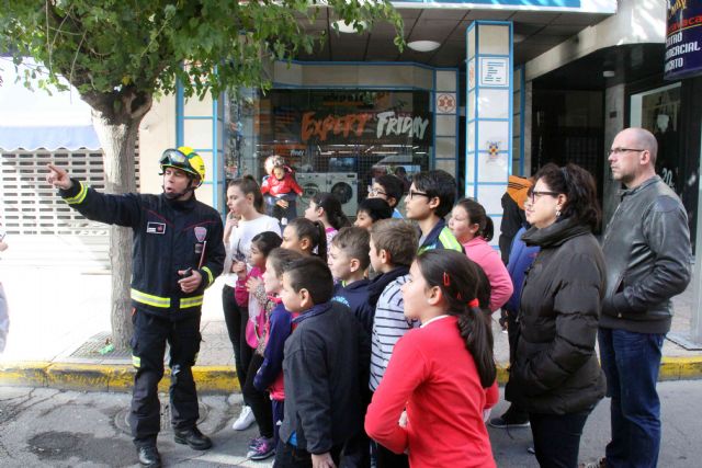 Cerca de 2.000 escolares aprenden medidas de autoprotección en la Semana de Prevención de Incendios de Caravaca - 1, Foto 1