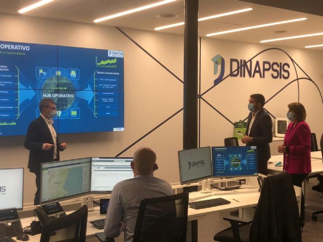 El consejero Luengo y la vicealcaldesa Arroyo destacan la gran aportación que hace Dinapsis a la gestión eficiente del agua - 1, Foto 1