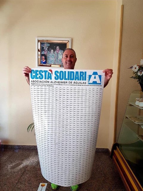 Confitería Melenchón lanza una rifa con el objetivo de recaudar 3000 € a beneficio de la Asociación Alzheimer Águilas - 1, Foto 1