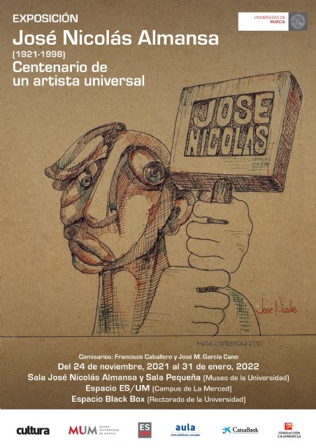 La UMU dedica una gran exposición a Nicolás Almansa con las obras de toda su carrera para conmemorar su centenario - 3, Foto 3