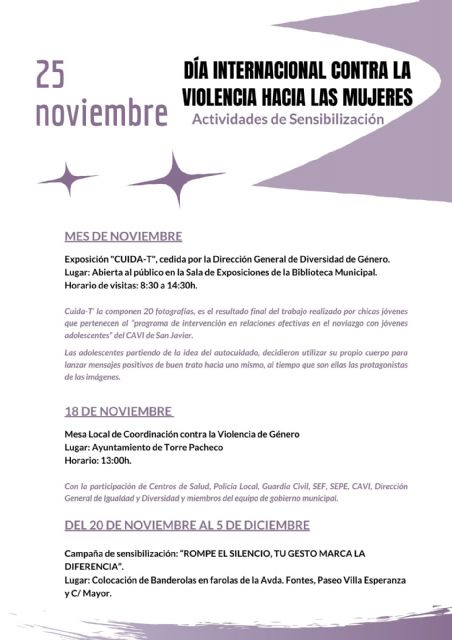 Rompe el silencio, tu gesto marca la diferencia - 2, Foto 2