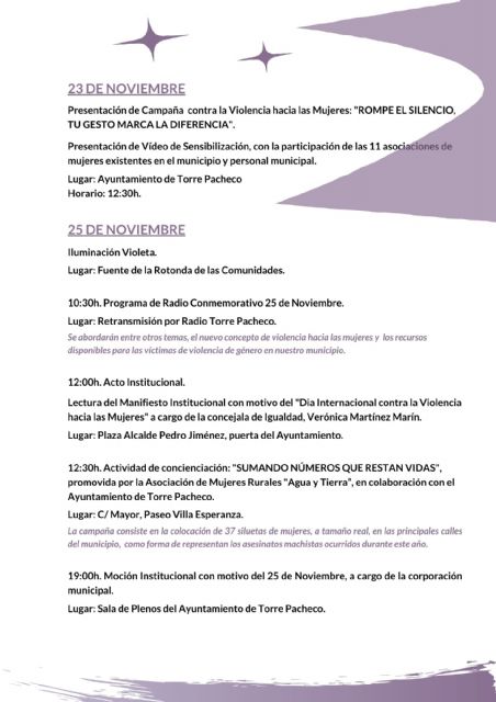 Rompe el silencio, tu gesto marca la diferencia - 3, Foto 3