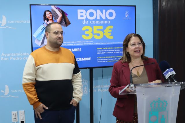 El Ayuntamiento pone a disposición de las familias pinatarenses 7.000 bonos de consumo de 35 euros - 1, Foto 1