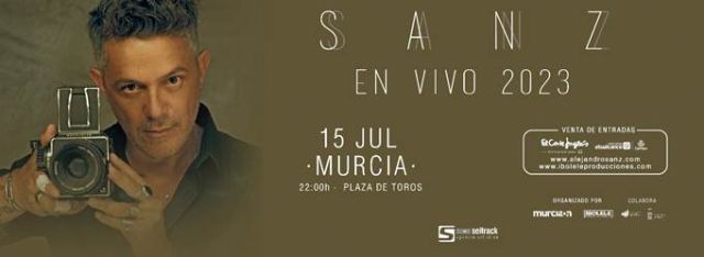La gira Sanz en vivo regresará a Murcia en el verano de 2023 - 1, Foto 1