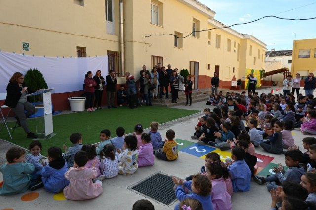 El CEIP FLORENTINO BAYONA de Mula dedica una jornada a Leticia Díaz Romero y organiza una carrera solidaria por las Lipodistrofias - 2, Foto 2