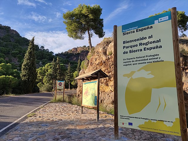 El acceso a Sierra Espua desde Alhama por el Trasvase va a estar cortado durante los prximos das, Foto 2