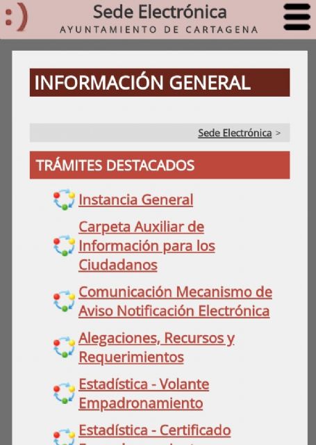 PCC: La sede virtual del Ayuntamiento no funciona una semana por problemas en la firma electrónica - 1, Foto 1