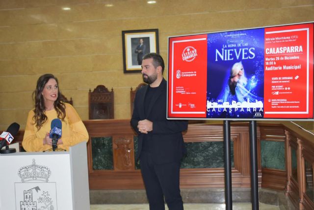 El musical La Reina de las Nieves llega a Calasparra con la cantante y actriz Mireia Montávez - 2, Foto 2