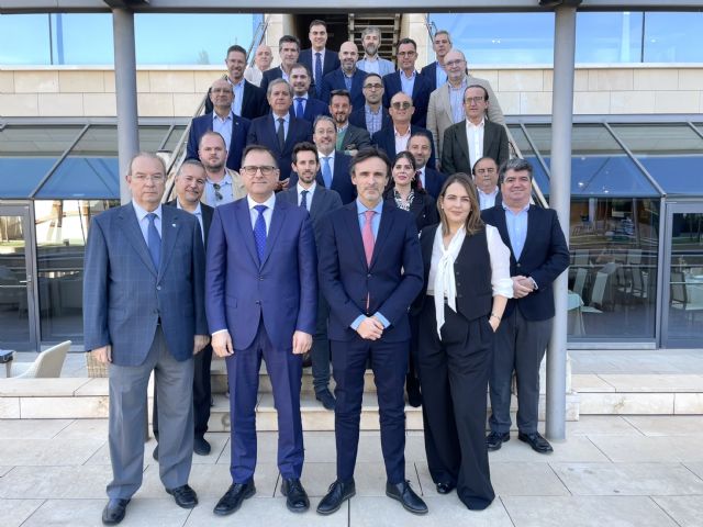 La construcción pide colaboración al consejero de Fomento para ejecutar infraestructuras contra inundaciones en el encuentro PROTAGONISTAS FRECOM - 1, Foto 1