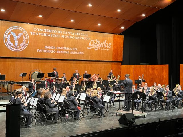 El Patronato Musical Aguileño celebra la festividad de Santa Cecilia 2025 - 3, Foto 3