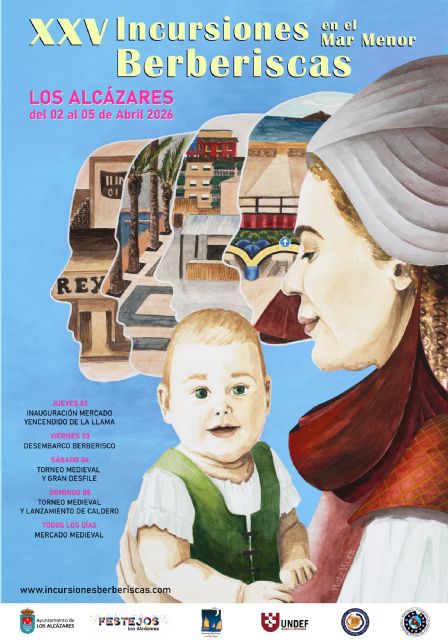 Comienza la cuenta atrás hacia las XXV Incursiones Berberiscas de Los Alcázares con la presentación de su cartel oficial - 2, Foto 2