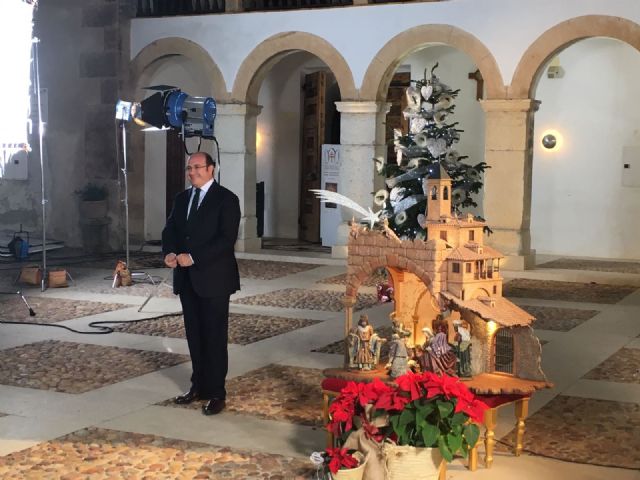 Pedro Antonio Sánchez  trasladará en el mensaje de Navidad que empleo,  financiación,  agua e  infraestructuras serán objetivos irrenunciables en 2017 - 1, Foto 1