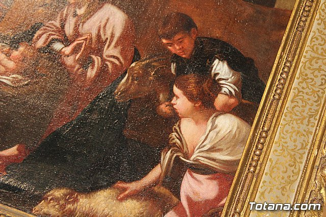 Oil "Adoration of shepherds", Foto 5