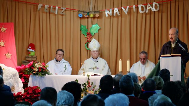 Misa de Gallo celebrada en el Centro de Acogida de la Fundación Jesús Abandonado - 1, Foto 1