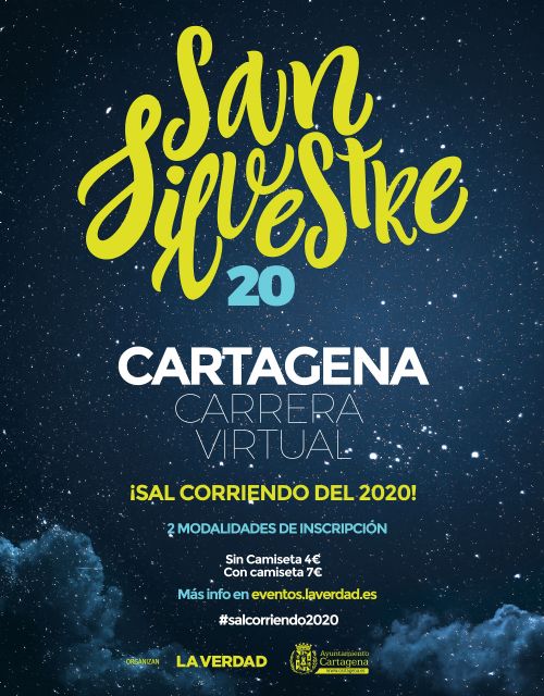 Del 26 al 31 de diciembre, la San Silvestre de Cartagena también tendrá su cita virtual - 1, Foto 1