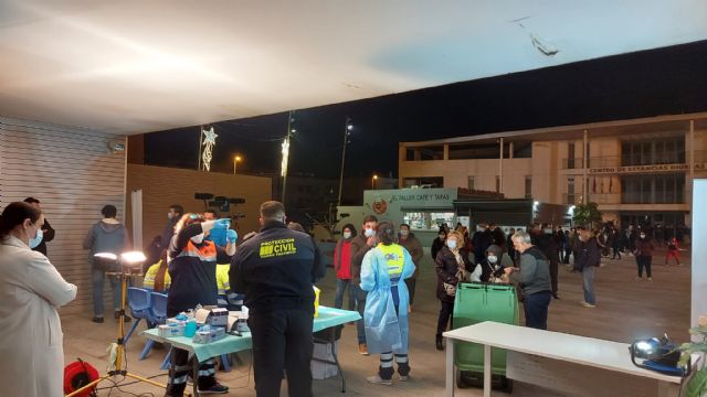 Punto móvil de vacunación y test covid en Torre Pacheco el pasado 23 de diciembre - 2, Foto 2