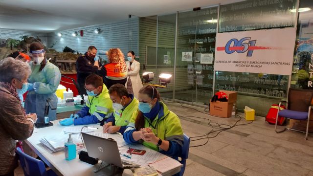 Punto móvil de vacunación y test covid en Torre Pacheco el pasado 23 de diciembre - 3, Foto 3