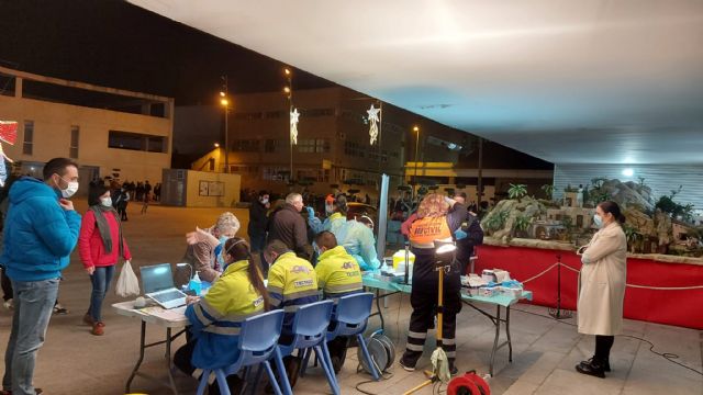 Punto móvil de vacunación y test covid en Torre Pacheco el pasado 23 de diciembre - 5, Foto 5