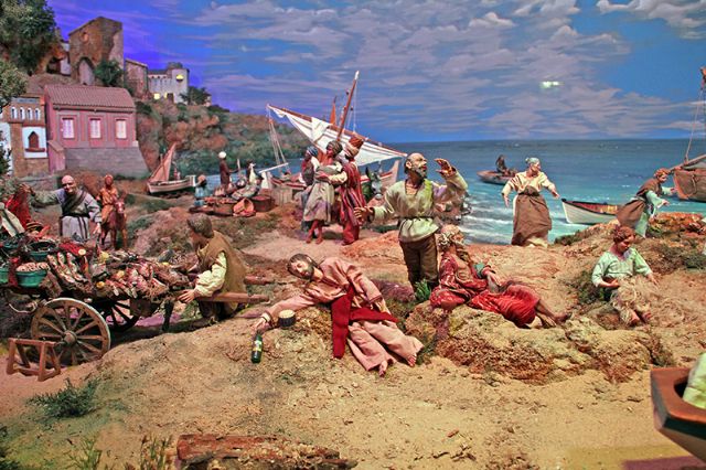 Sevilla da la bienvenida a la Navidad con la inauguración del belén de la Fundación Cajasol - 2, Foto 2