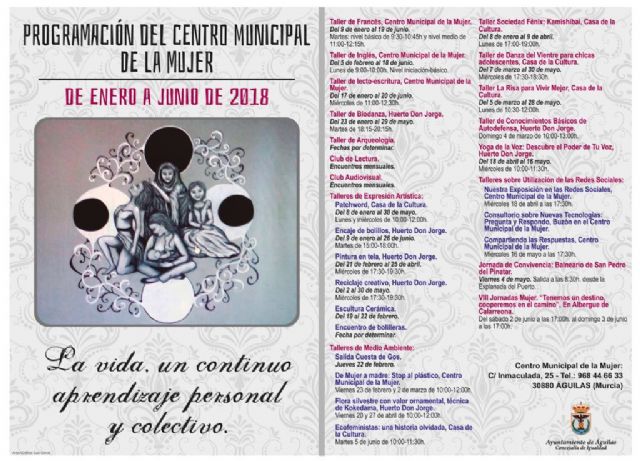 La Concejalía de Igualdad presenta una extensa programación para el próximo semestre - 3, Foto 3