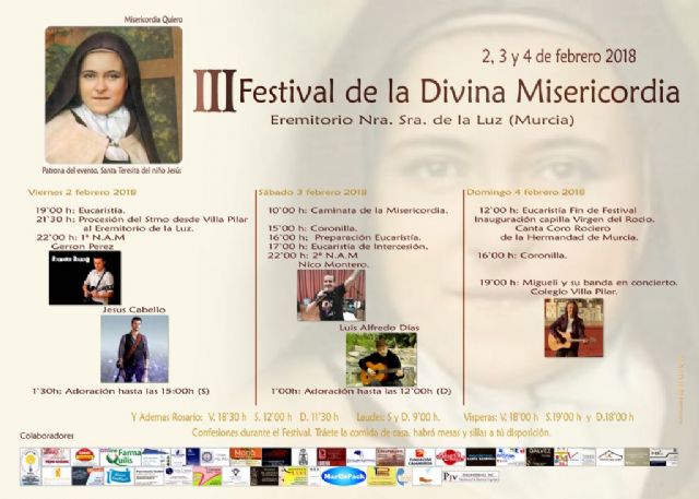 El Eremitorio de la Luz acoge el III Festival de la Divina Misericordia - 1, Foto 1