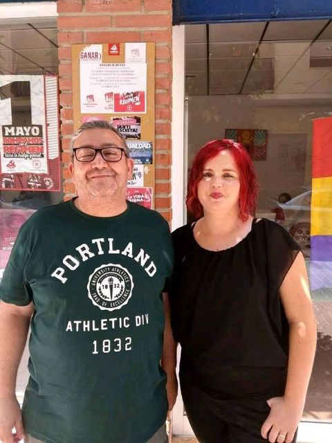 Izquierda Unida-Verdes y el PCE en Alcantarilla muestran su apoyo a la militar despedida por denunciar acoso sexual - 1, Foto 1