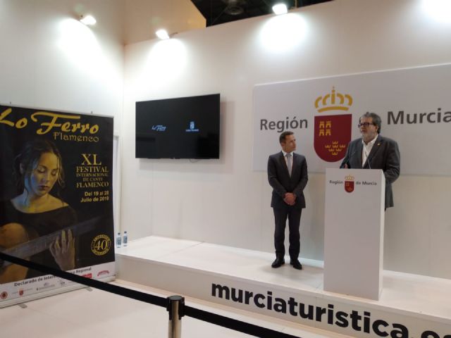 Lo Ferro presenta el cartel anunciador de la 40ª edición del Festival en FITUR - 2, Foto 2