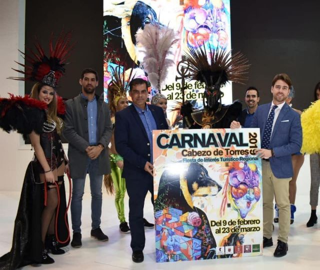 El grafiti del Carnaval de Cabezo de Torres, presente en Fitur - 1, Foto 1