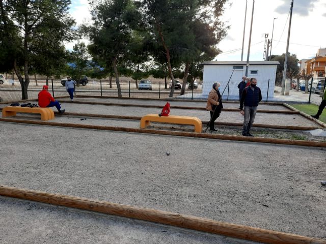 El Ayuntamiento mejora las instalaciones de la pista de petanca Ramón Mayor - 3, Foto 3