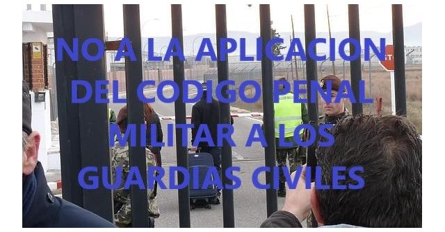 AUGC denuncia que un guardia civil está pendiente de prisión militar por la aplicación abusiva del código penal militar - 1, Foto 1