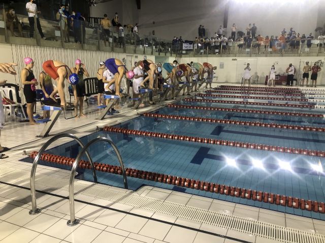 La piscina del Palacio de Deportes se estrena como sede del Campeonato Regional de Invierno de Natación - 1, Foto 1