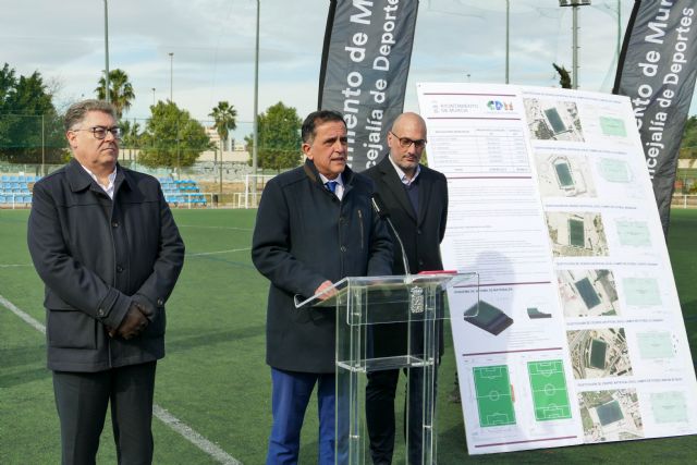 El Ayuntamiento de  Murcia destinará más de 4 millones de euros para renovar el césped artificial de once campos de fútbol del municipio - 3, Foto 3