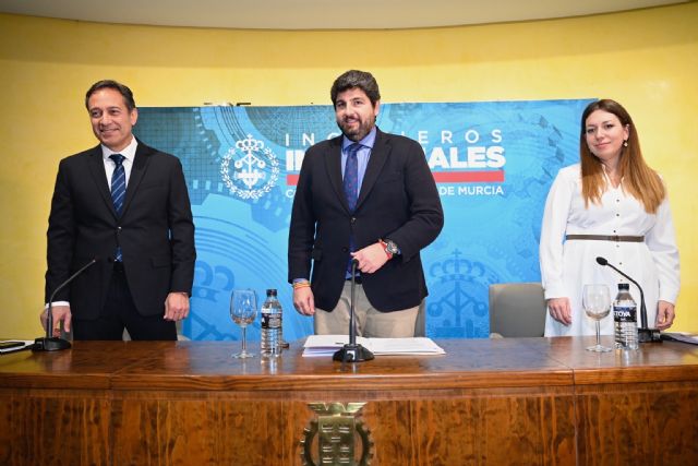 López Miras felicita a la nueva junta de los ingenieros industriales - 2, Foto 2
