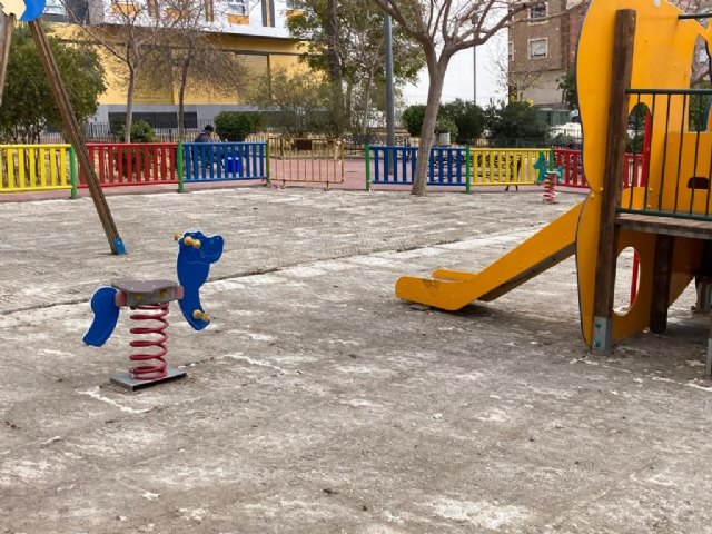 El parque Tíjola y el parque Santos Inocentes inician sus obras - 1, Foto 1