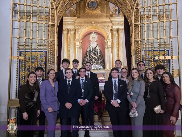 La Juventud Cofrade, motor de futuro de la Hermandad de la Soledad de Alcalá del Río - 2, Foto 2