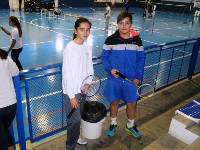 The Regional Final Badminton School Sports he had totanera representation schools "Juan de la Cierva" and "Reina Sofia", Foto 2