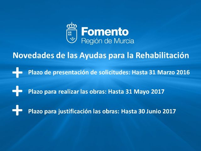 Ampliado el plazo para solicitar ayudas para la rehabilitación de edificios - 1, Foto 1