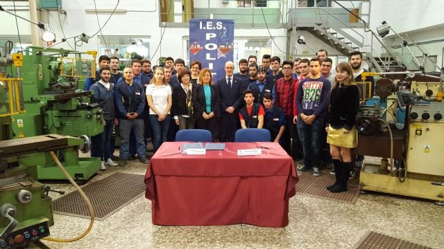 Los alumnos de FP del Instituto Politécnico diseñarán las piezas de proyectos de I+D+i en colaboración con la UPCT - 2, Foto 2