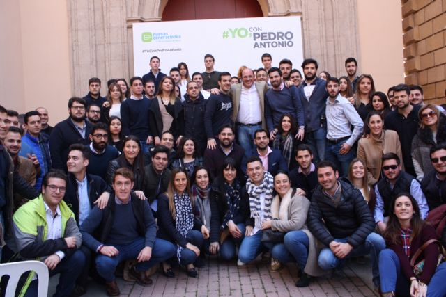Pedro Antonio Sánchez: Trabajamos en un proyecto político referente para todos los jóvenes de la Región de Murcia - 1, Foto 1