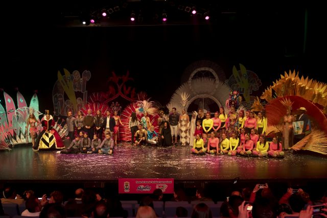 Derroche de ingenio y espectacularidad en el XIX Concurso de Trajes de Papel y Maquillaje Corporal - 4, Foto 4