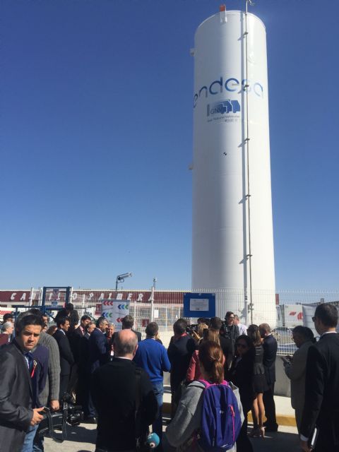 La primera gasinera de Gas Natural Licuado de la Región comienza a funcionar en las instalaciones de la empresa Campillo Palmera - 2, Foto 2